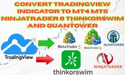 I will convert TradingView indicator to MT4, MT5, NinjaTrader 8, Thinkorswim, and Quantower
