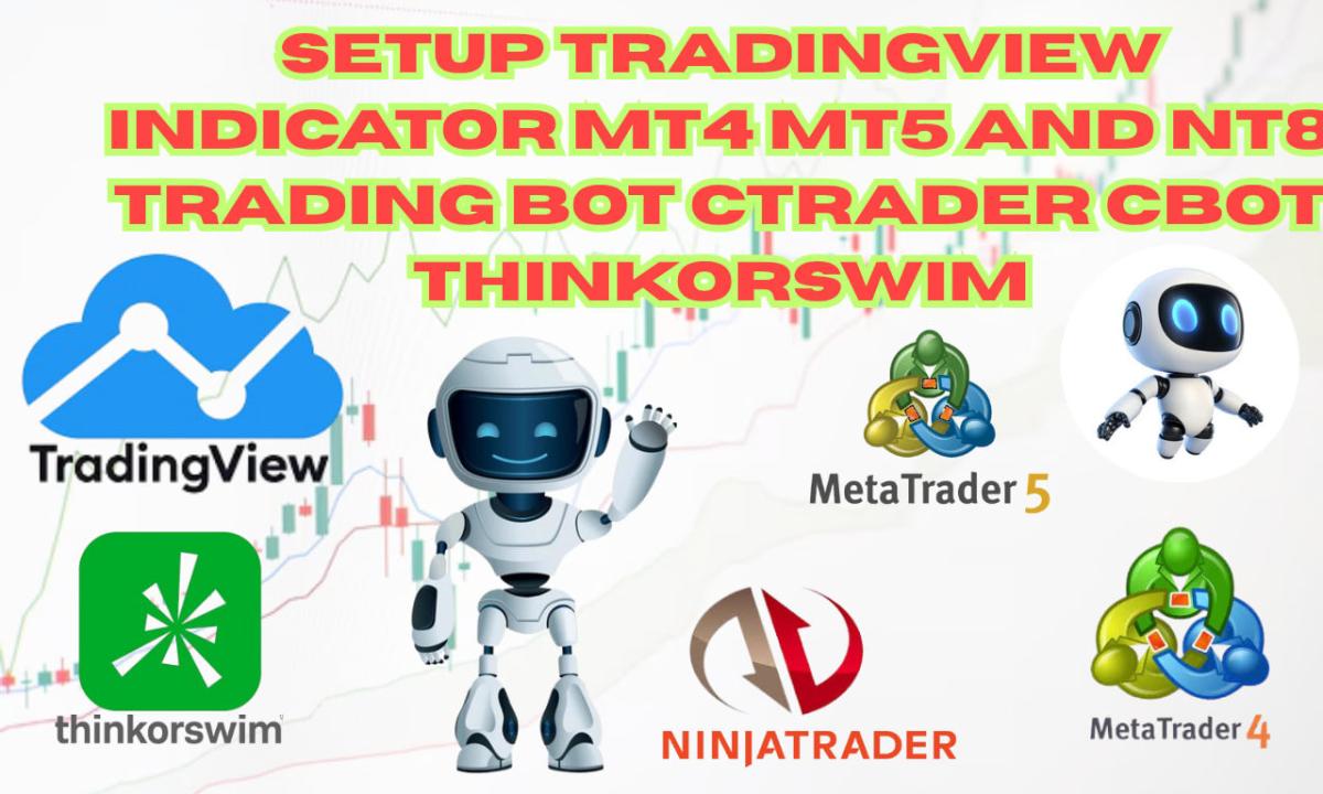 I will setup TradingView indicator MT4, MT5, and NT8 trading bot cTrader cBot Thinkorswim