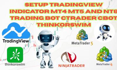 I will setup TradingView indicator MT4, MT5, and NT8 trading bot cTrader cBot Thinkorswim