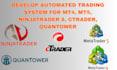 I will develop automated trading system for MT4, MT5, NinjaTrader 8, cTrader, Quantower