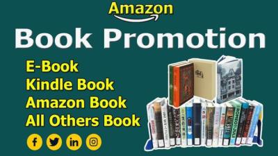 I will expertly do book promotion, ebook marketing, Amazon ads, KDP marketing