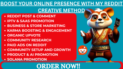 Do Reddit Post for Website Crypto Solana Game AI App Product Link SaaS IPTV Blog
