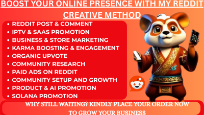 Do Reddit Post Upvote for Business Website, AI App, Ecommerce Product Link, Crypto