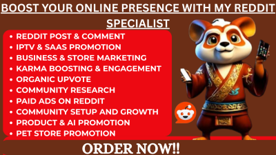 Manage Reddit Posts to Boost Sales, Traffic for Store Product Website and AI App