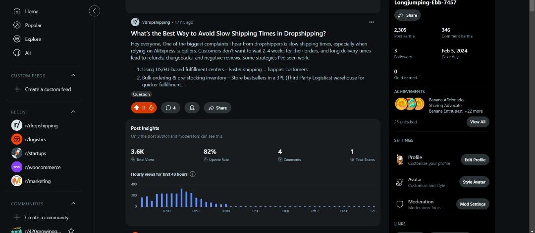 Manage Reddit Post and Comment to Boost AI App Business Website Store Products