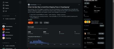 Manage Reddit Post and Comment to Boost AI App Business Website Store Products