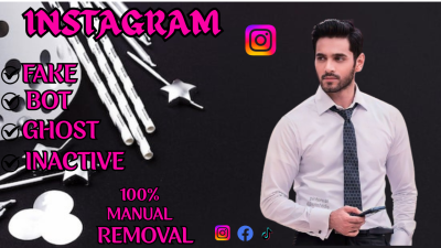 Identify, Clean Up Instagram Bot and Fake Ghost Followers Manually