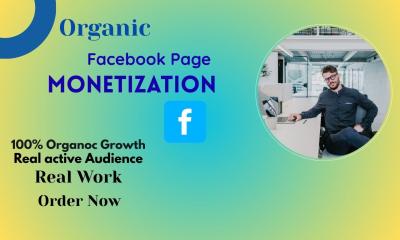I will complete your Facebook Page Monetization Criteria Organically