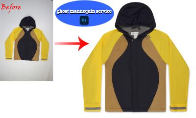I will flat lay clothing fashion photography image edit and best ghost mannequin effect