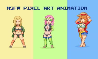 I will make pixel character animation, NSFW pixel art, sprite sheet animation, and game art