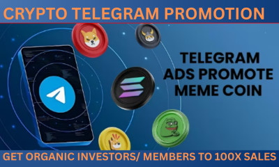 Do Telegram Ads, Telegram Promotion, SOL Memecoin Telegram Subscribers & Chatter