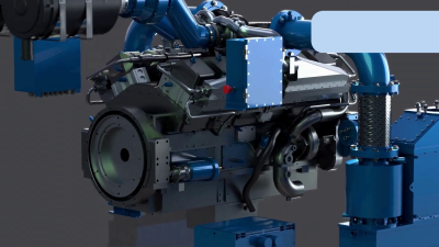 I will do RenderForge 3D Industrial Animation, 3D Engine, Automotive & Mechanical Animation
