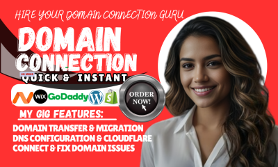 I will connect domain to godaddy, setup dns, dkim, dmarc, txt, ssl
