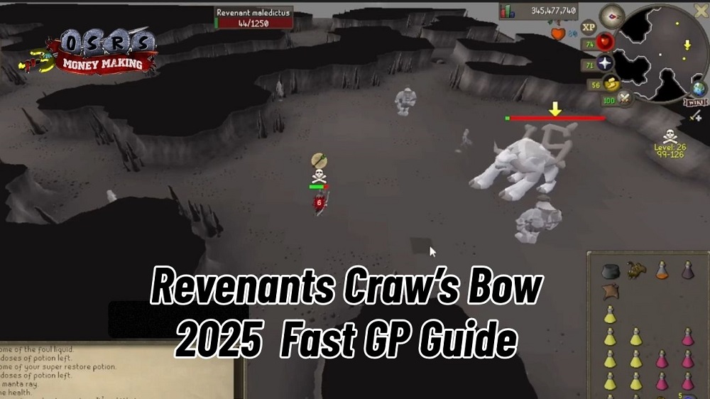 OSRS Revenants Craw’s Bow Method: Fast GP Making Guide 2025