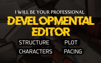 I will provide professional developmental editing for your novel or manuscript