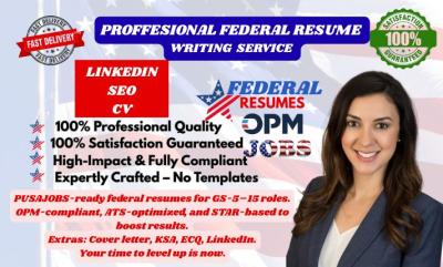 I will do executive resume service, CV, cover letter, LinkedIn optimization