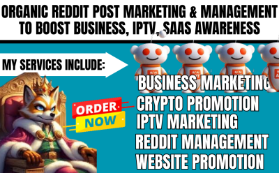 I will create reddit post for AI website IPTV business ecommerce SaaS product