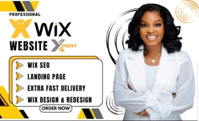 I will Wix website design, Wix website redesign, Wix website, Wix redesign