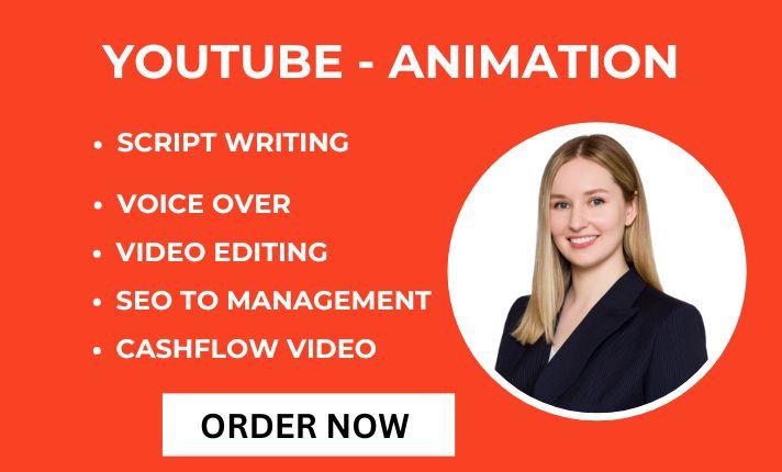I Will Be YouTube Narrator for Motivational, Short Cooking, Education Videos on Faceless Channel
