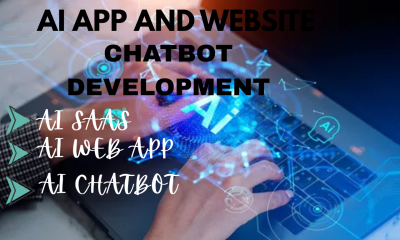 I will develop ChatGPT AI mobile app or website AI SaaS app, AI chatbot, AI software assistance