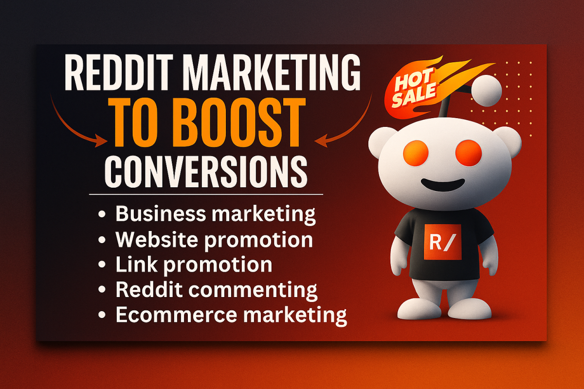 I will manage Reddit posts for ecommerce business, airdrop, IPTV, crypto website marketing