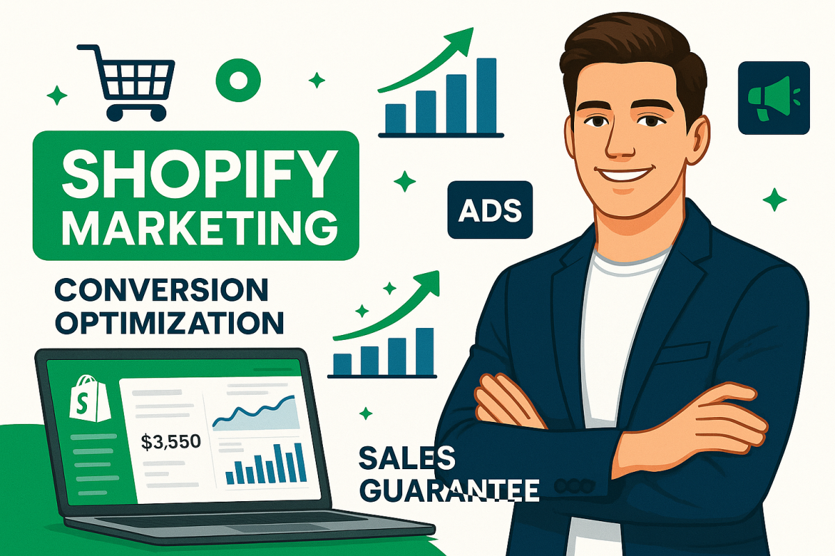 I will promote Shopify store Ecommerce marketing boost Shopify sales Shopify marketing
