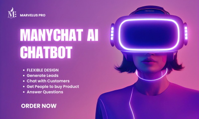 I will build automated Facebook, Instagram, WhatsApp chatbot using ManyChat, UChat