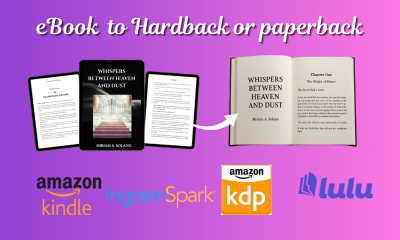 I will format your ebook into hardback or hardcover for Lulu, Amazon KDP, IngramSpark