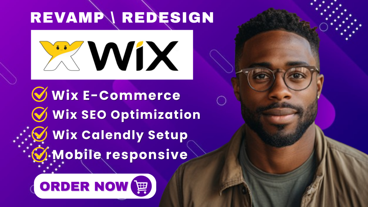 I will create expert wix website redesign wix revamp wix website edit wix clone website