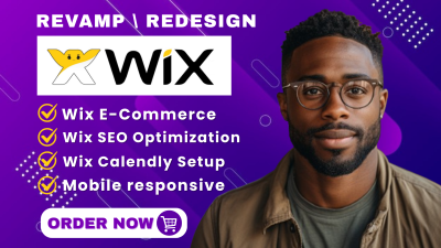 I will create expert wix website redesign wix revamp wix website edit wix clone website