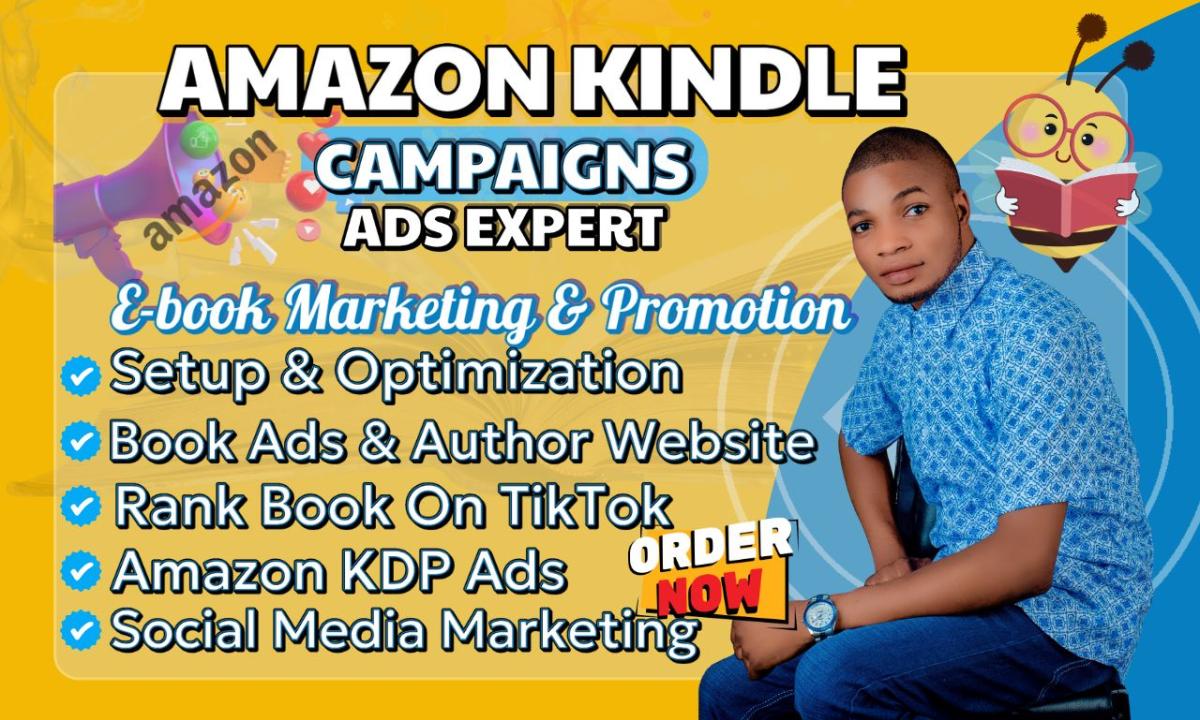 I will do viral and rank book on BookTok TikTok BookRank KDP Ads TikTok Ebook Marketing