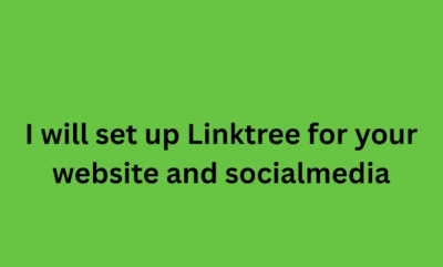 I Will Set Up Linktree for Social Media and Website