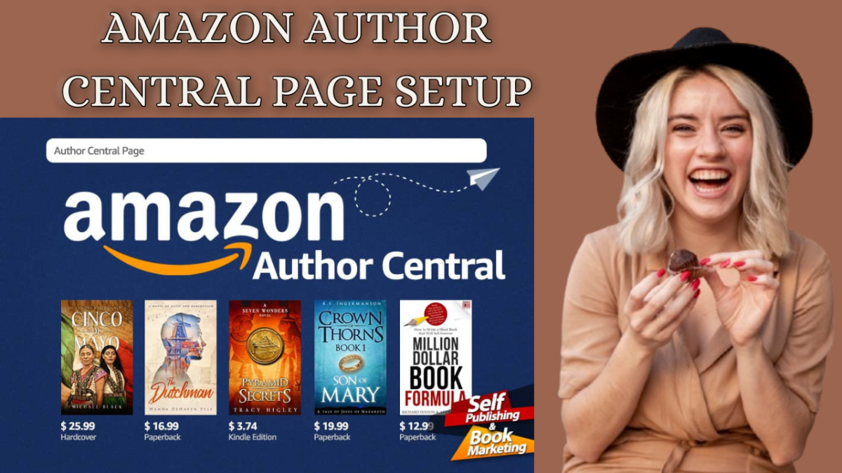 I Will Build Amazon Author Central Page for Your Coloring Book