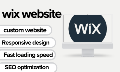 I will design or redesign your Wix business website