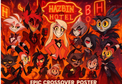 I will illustrate your Hazbin Hotel or Helluva Boss character in Hellverse universe