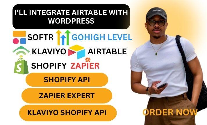 I will automate Shopify and Klaviyo with expert Zapier integration and webhooks