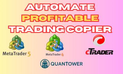 I will Telegram Signal Copier for MT4, MT5, Quantower, and cTrader