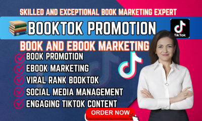 Do BookTok Promotion Ebook Marketing TikTok Book Rank Promotion Influencer Video