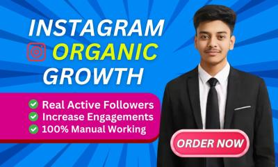 I Will Do Instagram Promotion and Manage for Super Fast Organic Growth