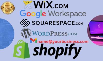 I will do Google Workspace with your Shopify, Wix, Squarespace, WordPress