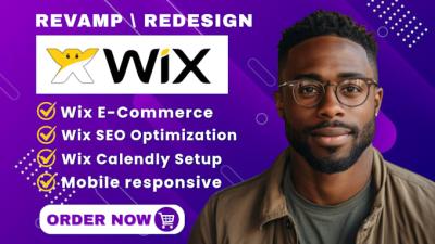 I will redesign Wix website, revamp Wix site, clone or edit your Wix website