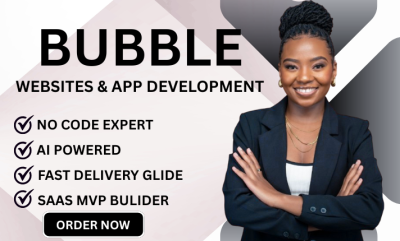 I will be your professional Bubble.io Web and Mobile App Developer