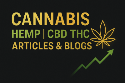 I will write SEO optimized cannabis hemp cbd and thc articles and blogs