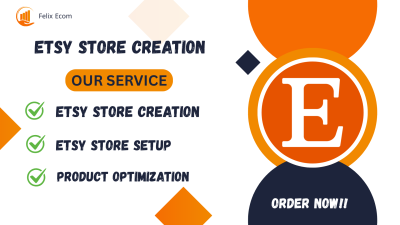 I will do Etsy shop setup, Etsy shop creation, Etsy listing optimization and SEO
