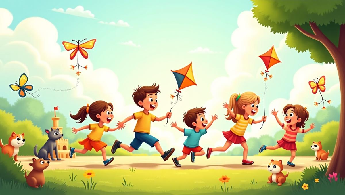 I will illustrate children story book children story illustration kids book story book