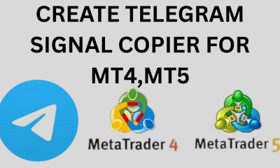 I will create Telegram Trade Copier MT4 MT5 Signal Trade Copier for Forex Trading Bot