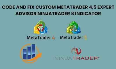 I will code and fix custom MT4, MetaTrader 5 Expert Advisor, NinjaTrader 8 indicator