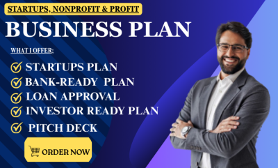 I will do a comprehensive market research, feasibility study, business plan
