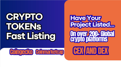 I will do Token Listing ICO Coin Listing CoinGecko CoinMarketCap Solana Presale Coin