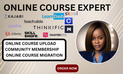 I will Wix Online Course, Circle Course, Podia Course, Mighty Networks, LearnWorlds Course
